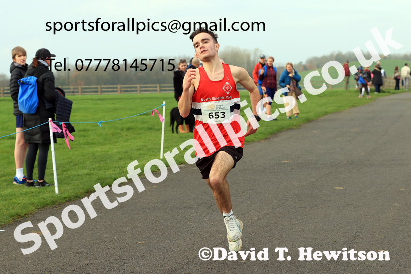 Mens and Womens Under-17s and Under-20s 2025 Heaton Memorial 10k Road Race, Newcastle Town Moor, Sunday, November 9th. Photo: David T. Hewitson/Sports for All Pics